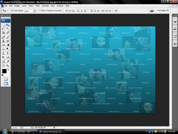 Creation of 101 Emotions: Step 1
